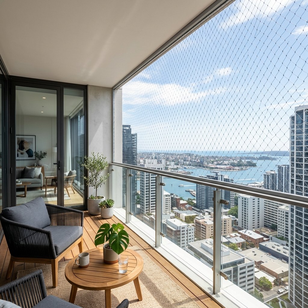 glass safety nets